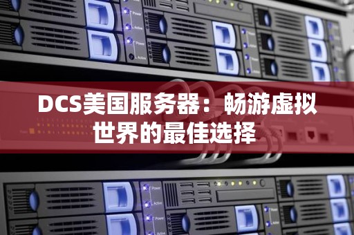 DCS美国服务器：畅游虚拟世界的好的选择 