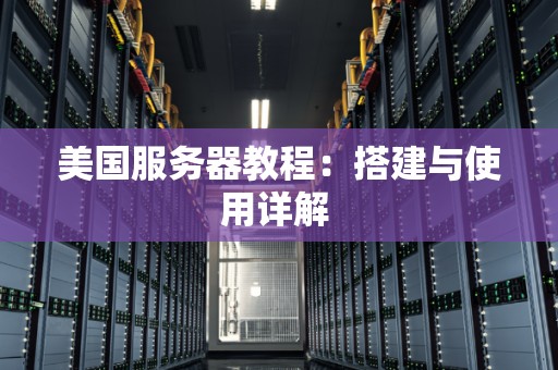 美国服务器教程：搭建与使用详解 