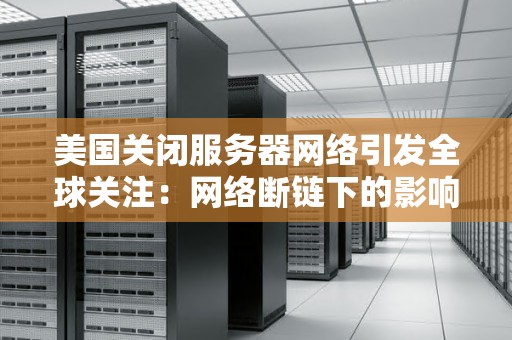 美国关闭服务器网络引发全球关注：网络断链下的影响与挑战 