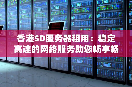 香港SD服务器租用：稳定高速的网络服务助您畅享畅游 
