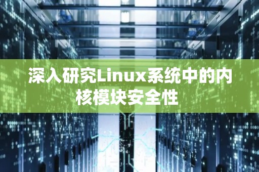 深入研究Linux系统中的内核模块安全性 