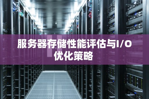 服务器存储性能评估与I/O优化策略 