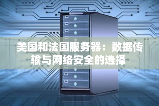 美国和法国服务器:数据传输与网络安全的选择 美国和法国服务器:数据传输与网络安全的选择