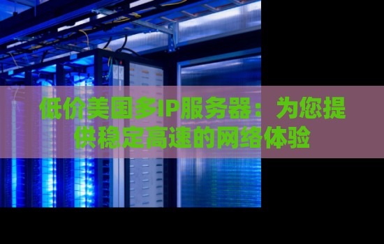 低价美国多IP服务器:为您提供稳定高速的网络体验 低价美国多IP服务器:为您提供稳定高速的网络体验
