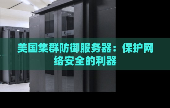 美国集群防御服务器：保护网络安全的利器