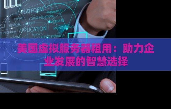 美国虚拟服务器租用：助力企业发展的智慧选择