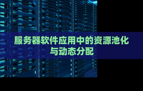 服务器软件应用中的资源池化与动态分配