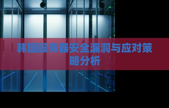 韩国服务器安全漏洞与应对策略分析 韩国服务器安全漏洞与应对策略分析