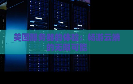 美国服务器的体验：畅游云端的无限可能