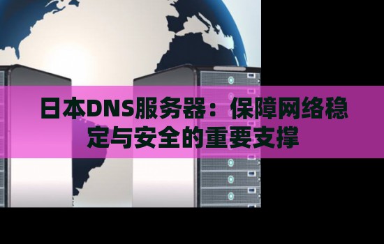 日本DNS服务器:保障网络稳定与安全的重要支撑 日本DNS服务器:保障网络稳定与安全的重要支撑