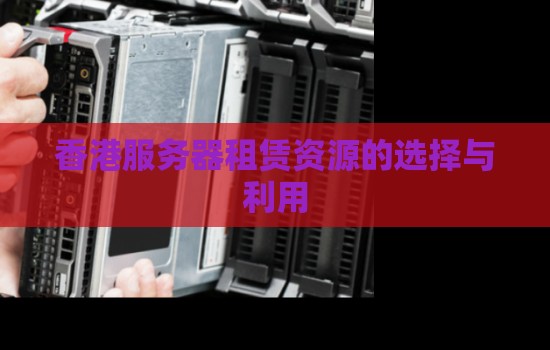 香港服务器租赁资源的选择与利用 香港服务器租赁资源的选择与利用