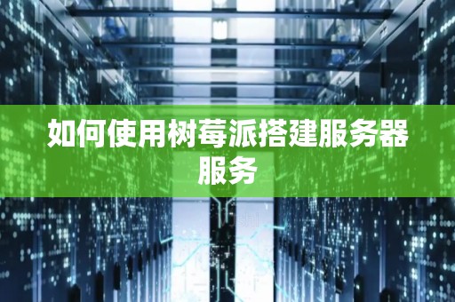 如何使用树莓派搭建服务器服务 如何使用树莓派搭建服务器服务