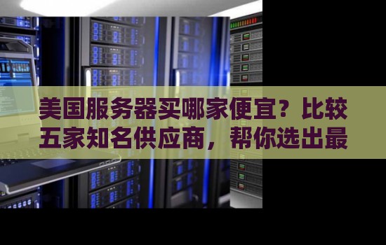 美国服务器买哪家便宜？比较五家知名供应商，帮你选出最划算的选择！