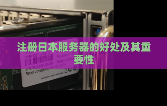 注册日本服务器的好处及其重要性