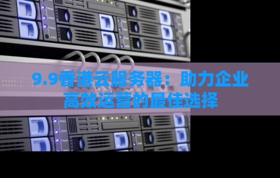 9.9香港云服务器:助力企业高效运营的好的选择 9.9香港云服务器:助力企业高效运营的好的选择