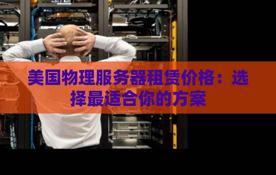 美国物理服务器租赁价格:选择最适合你的方案 美国物理服务器租赁价格:选择最适合你的方案