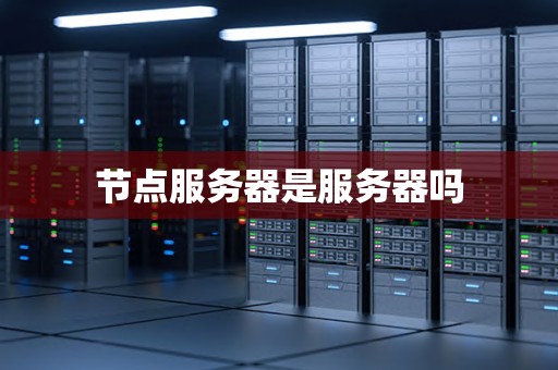 节点服务器是服务器吗 节点服务器是服务器吗