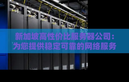 新加坡高性价比服务器公司:为您提供稳定可靠的网络服务 新加坡高性价比服务器公司:为您提供稳定可靠的网络服务
