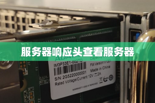 服务器响应头查看服务器 服务器响应头查看服务器