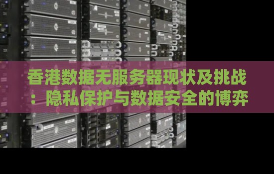 香港数据无服务器现状及挑战：隐私保护与数据安全的博弈