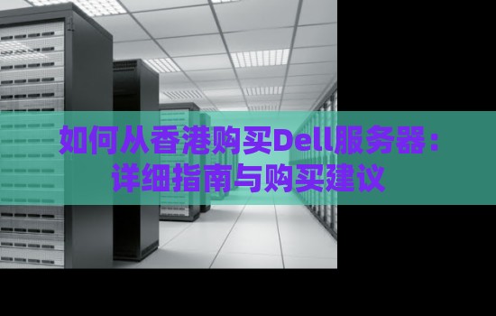 如何从香港购买Dell服务器：详细建议与购买建议
