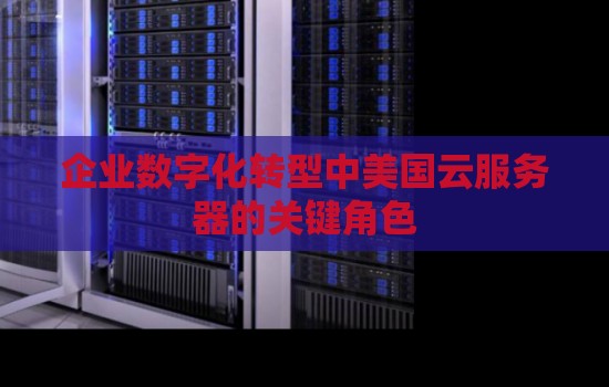 企业数字化转型中美国云服务器的关键角色