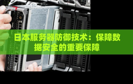日本服务器防御技术：保障数据安全的重要保障