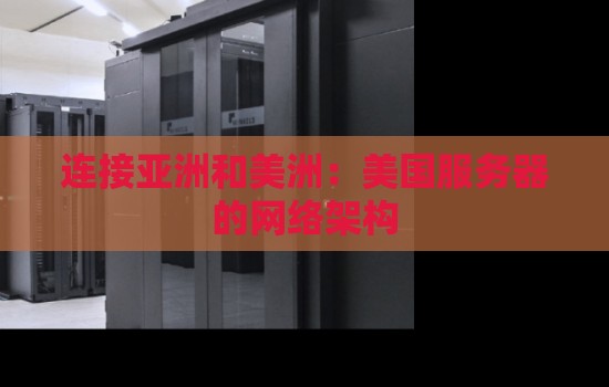 连接亚洲和美洲：美国服务器的网络架构