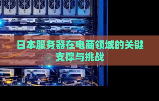 日本服务器在电商领域的关键支撑与挑战