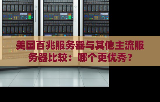 美国百兆服务器与其他主流服务器比较:哪个更优秀? 美国百兆服务器与其他主流服务器比较:哪个更优秀?