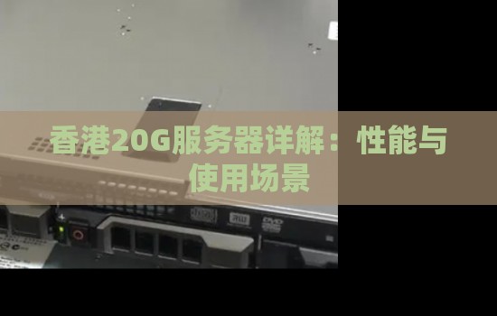 香港20G服务器详解：性能与使用场景