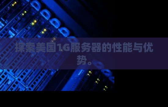 分析美国1G服务器的性能与优势。 分析美国1G服务器的性能与优势。