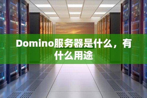 Domino服务器是什么，有什么用途