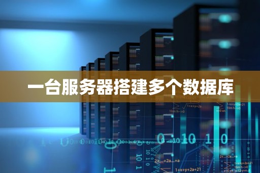 一台服务器搭建多个数据库