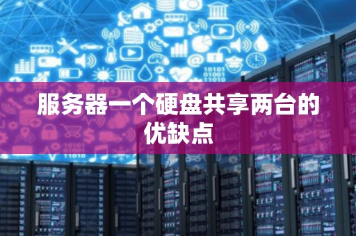服务器一个硬盘共享两台的优缺点