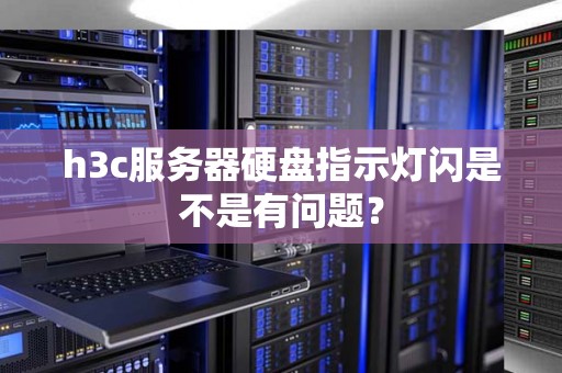 h3c服务器硬盘指示灯闪是不是有问题？