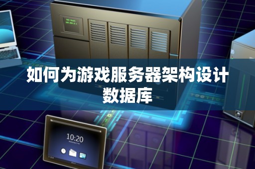 如何为游戏服务器架构设计数据库
