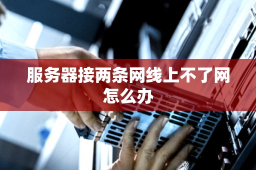 服务器接两条网线上不了网怎么办