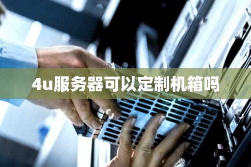 4u服务器可以定制机箱吗