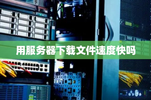 用服务器下载文件速度快吗