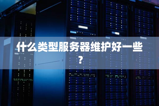 什么类型服务器维护好一些? 什么类型服务器维护好一些?
