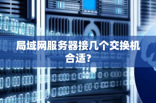 局域网服务器接几个交换机合适？