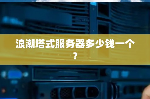 浪潮塔式服务器多少钱一个? 浪潮塔式服务器多少钱一个?