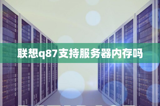 联想q87支持服务器内存吗
