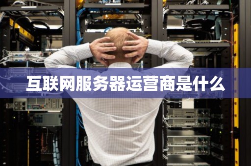 互联网服务器运营商是什么