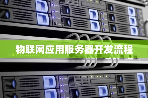 物联网应用服务器开发流程 物联网应用服务器开发流程