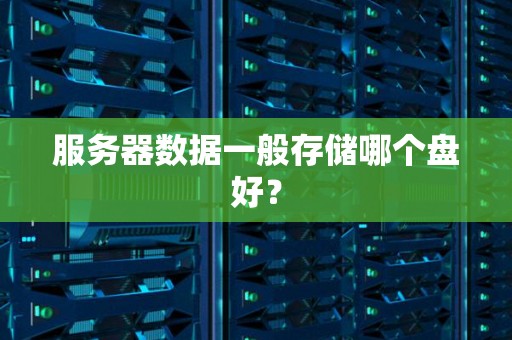 服务器数据一般存储哪个盘好？
