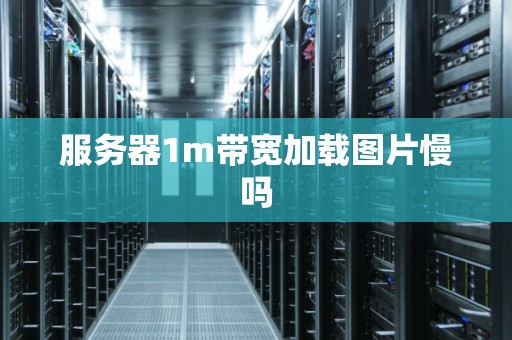 服务器1m带宽加载图片慢吗 服务器1m带宽加载图片慢吗