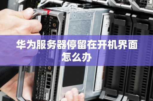 华为服务器停留在开机界面怎么办