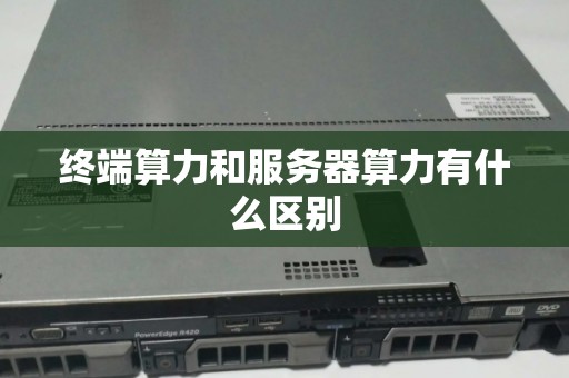 终端算力和服务器算力有什么区别